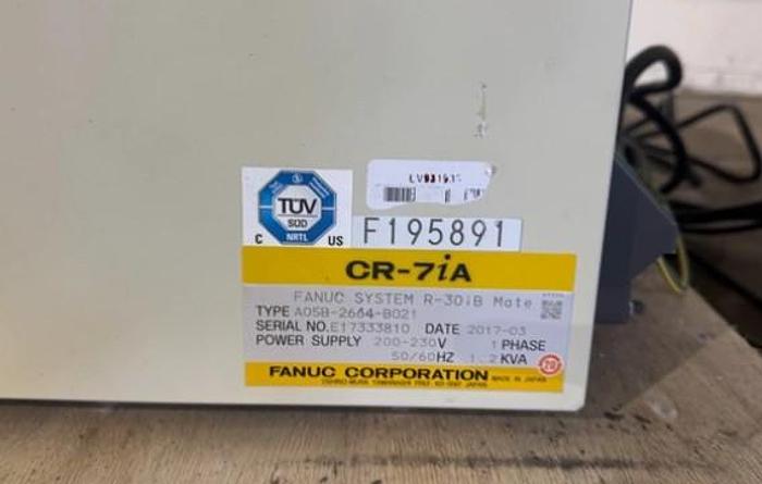 Used FANUC CR-7iA with R30iB Control, Cables & Teach