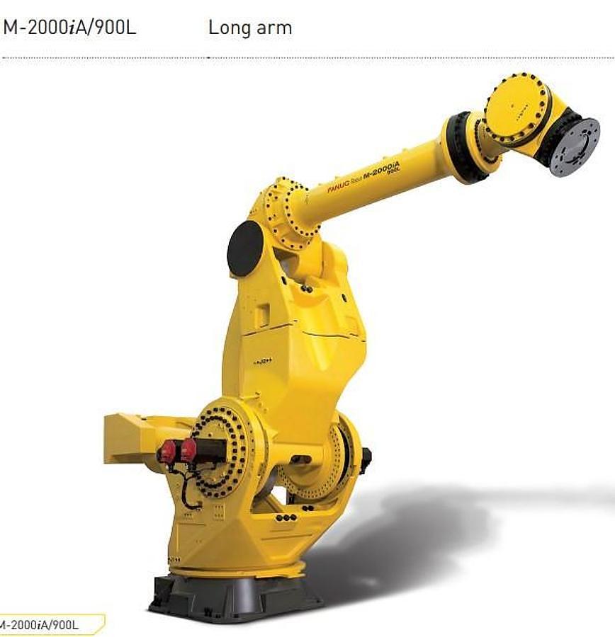 Used 2020 FANUC M-2000iA/900L 6 AXIS ROBOT WITH R-30iB CONTROL