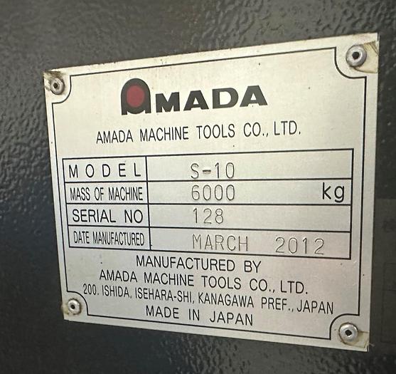 Used DMG AMADA WASINO S10 8-AXIS CNC MULTI-TASKING TURNING/MILLING CENTER
