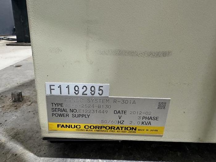 Used FANUC M10iA/10S ROBOT WITH R30iA CONTROLLER, VISION READY WITH CAMERA, ONLY 112 HOURS