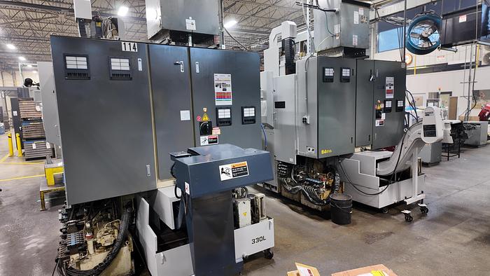 Used 2007 Kitako VT4-350 4 Spindle Verticaal Turning Center