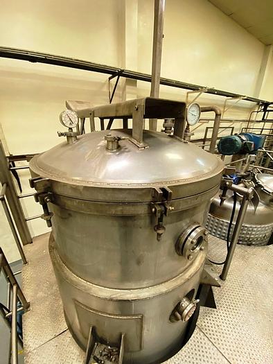 Used Extractor, Vacuum Low Temp, S/st, 700 Gallon #S743811