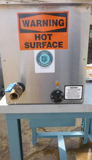 Used Washer, Ultrasonic, 4 Gallon, Crest, Mdl 4HT, 10" x 14" #S743604