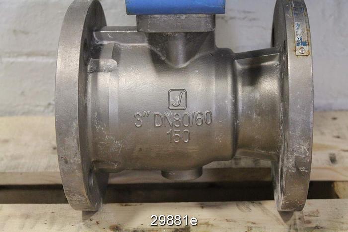 Used Neles Jamesbury 7150313600TTT2 3" Ball Valve #29881