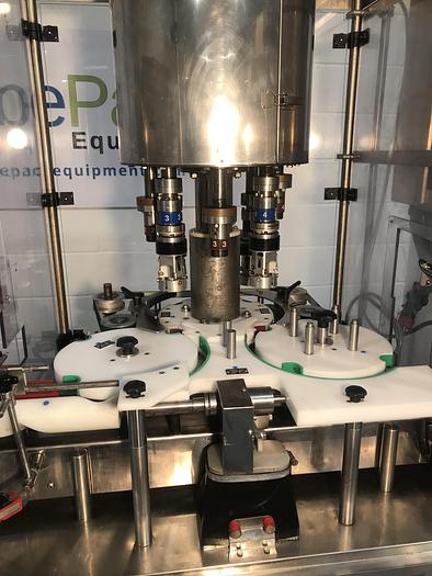 Used King CS120 4 Head Capper