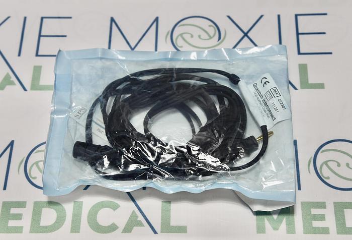 Used Quantum QI2301 Kleppinger 10ft High-Frequency Cable with Banana Pins