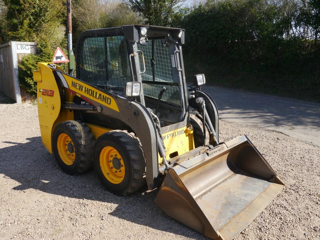 Used New Holland L213 Skidsteer Loader