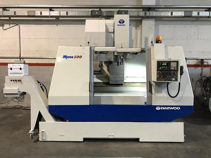 Usato CENTRO DI LAVORO DAEWOO MYNX 500 CNC FANUC 21 - M