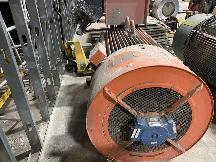 Used 600 HP ABB MOTOR 1200 RPM REBUILT 2017