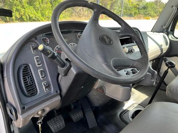 Used Lift-All 75ft Bucket Boom on 2008 Freightliner M2 106 4x4 Reg Cab Flatbed Truck - C84239