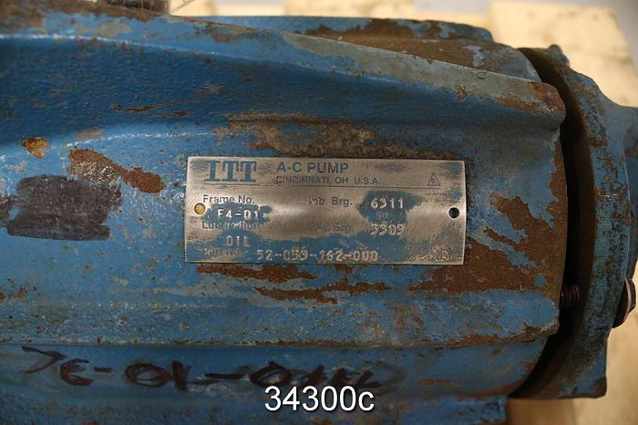 Used Allis Chalmers F4-01 Pump Power End, 9" Diameter #34300