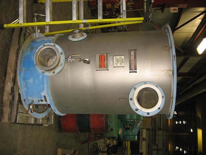 Used FIBERPREP SPM800 PRESSURE SCREEN S/S .010" SLOTS
