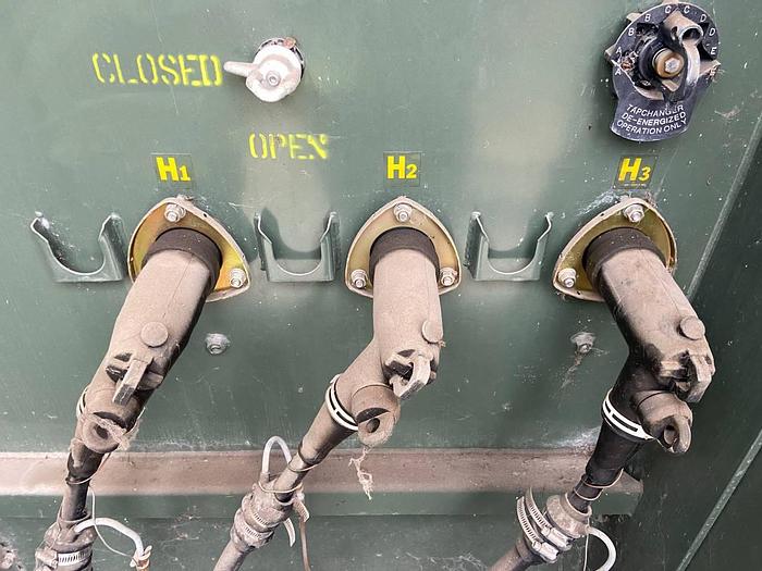 Used Square D 3 ph 1000 KVA padmount oil filled transformer