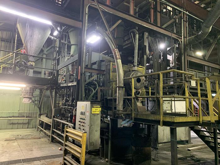 Used 15" x 10'6" ROTARY CALCINER - INCONEL TUBE