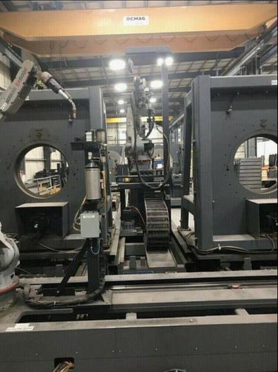 Used YASKAWA  YASKAWA  EA1900N MULTI-ARM WELDING CELL, HUGE, BARELY USED (100 hours)