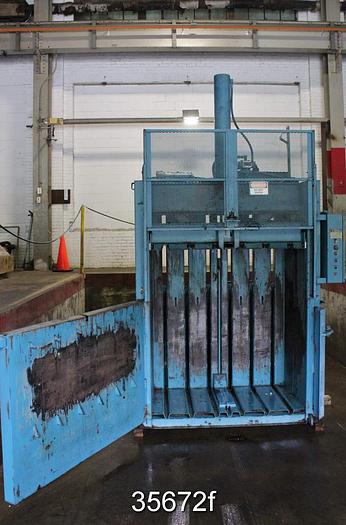 Used Marathon Model 6030 Vertical Baler, 60x30x48 #35672