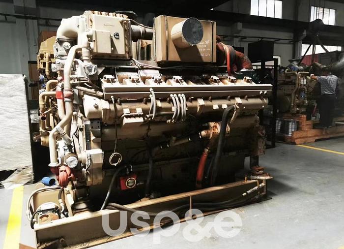 Used 1.4 MW 2012 Used Cummins GQSK60-G8 Natural Gas Generator Sets