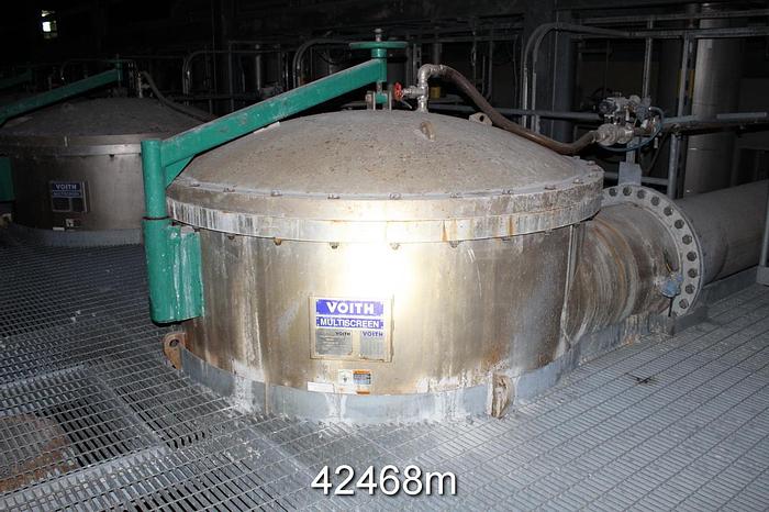 Used Voith MSS 15/15-FR Pressure Screen, Stai #42468