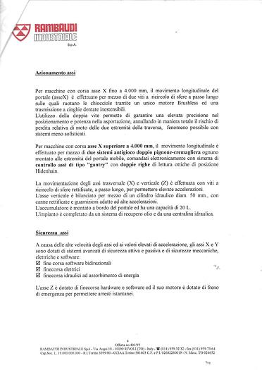 Usato Rambaudi Ramspeed