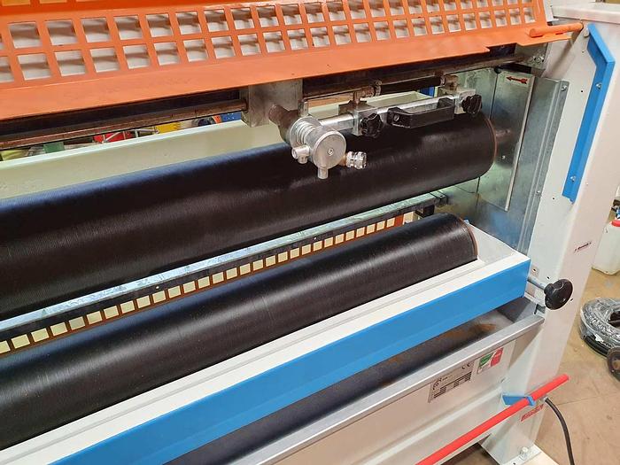 Used 2005 FIN s.r.l. Italy Glue spreader with 2 rollers Mod. SC2R-1500