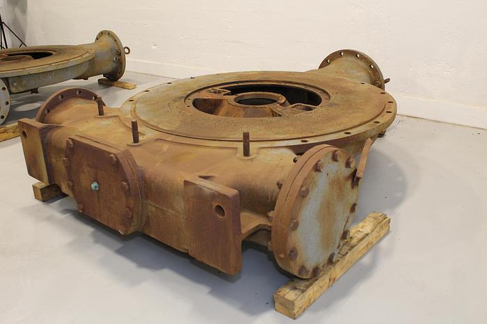 Used Nash CL9002 Cast Iron Vacuum Pump Head #42678