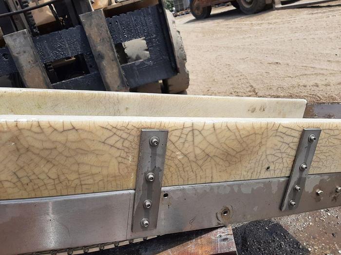 Used Conveyor, Belt, 6" X 5', Incline, Food Grade, S/st Frame, #S736315