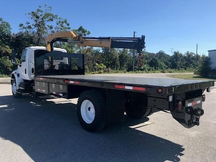 Used 2009 International 4400 Flatbed IMT 7-51K2 Knuckle Boom Truck - C58134
