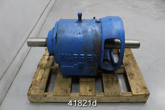 Used Warren Pump Series 3202 #7 Power End, 39 Shaft Length #41821