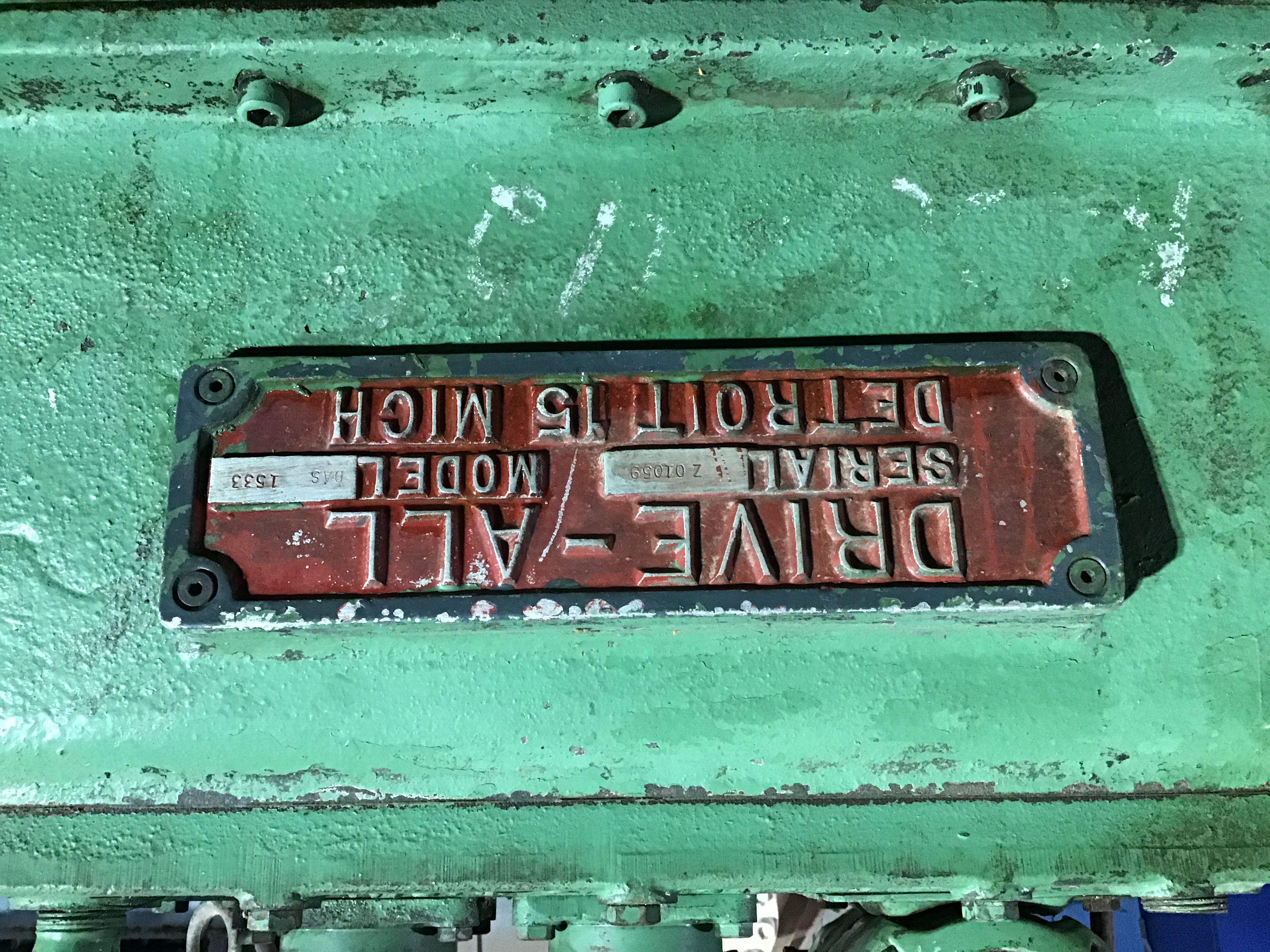 Used Drive-All Model DAS 1533 Transmission