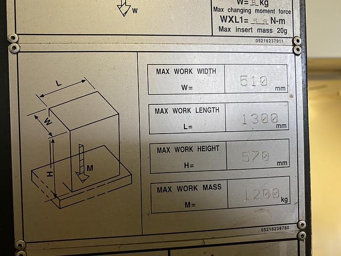 Used 2011 Mazak VCN 510C-II