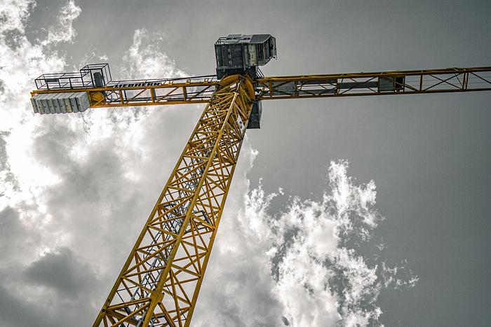 Used Liebherr 150EC-B6 tower crane for sale from our stock in Hungary