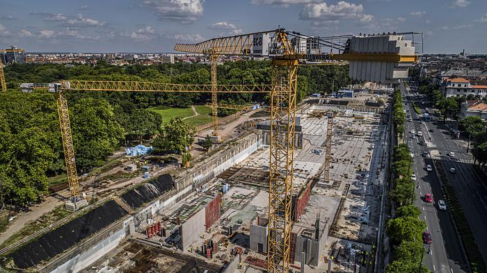 Used Liebherr 150EC-B6 tower crane for sale from our stock in Hungary