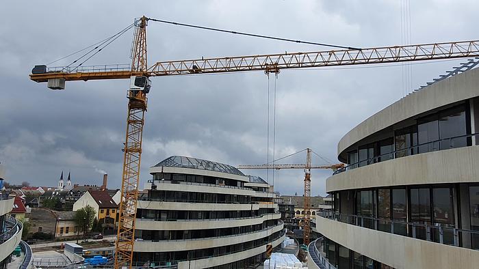 Used Liebherr 280EC-H16 tower crane for sale from our stock in Hungary