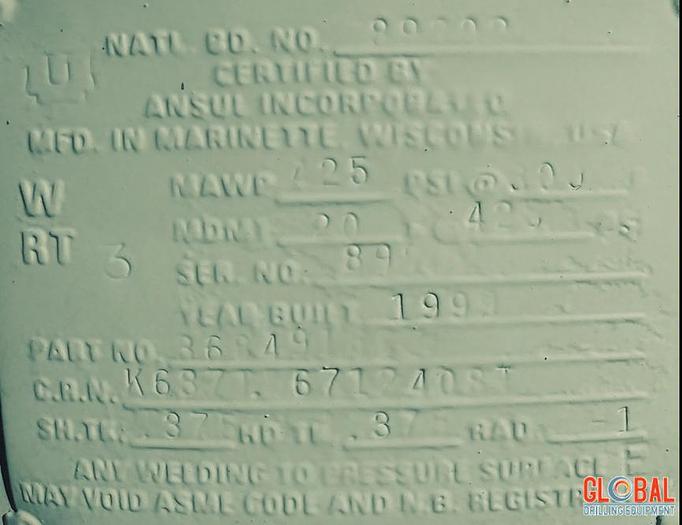 Used Item 0704 : 1999 Ingersoll-Rand Air Compressor – SOLD