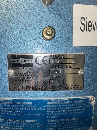 Used Used Russell-Finex 30" Stainless Steel Separator