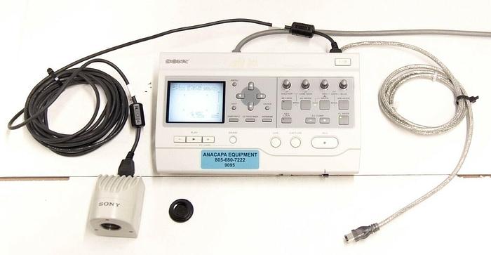 Used Sony DXC-S500 5 Megapixel Color Digital Camera w/ Controller For Microscope 9095