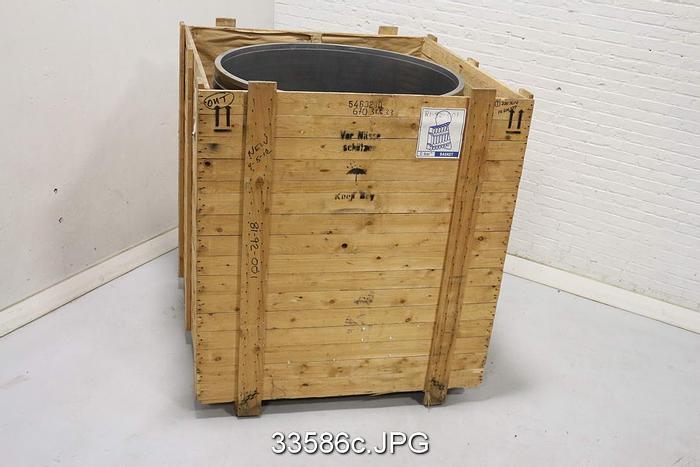 Unused Voith VS 35 Pressure Screen Basket, 0.010" Slots #33586