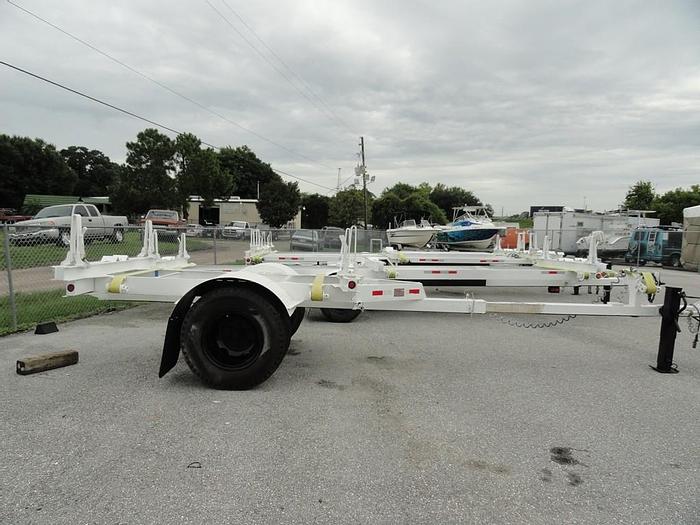Used Butler Single Axle Pole Trailer 06147