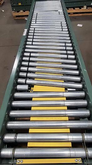 Used Hytrol ABEZ Zero Pressure Accumulation Live Roller Conveyor 24" x 30' EXCELLENT