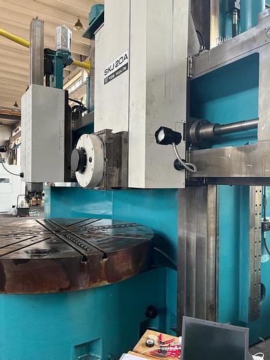 Used Lathe Vertical Turning CNC Tos Hulin 1L532