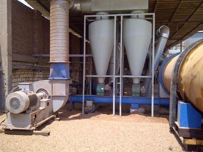 Used 6' x 50' Xuzhou Orient Single Pass Dryer