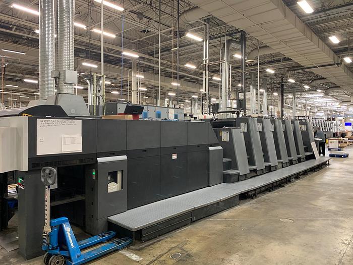 Used Heidelberg CD74-6P+LX UV