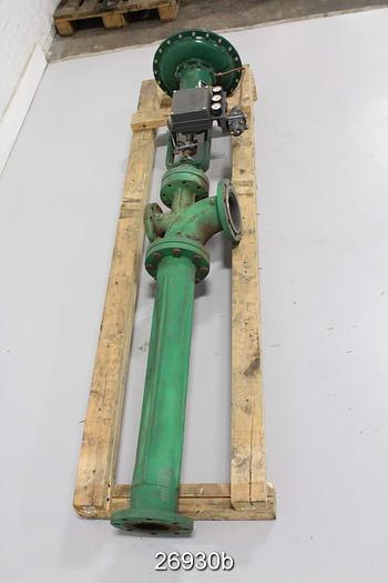 Used Fulton Systems 4" Thermocompressor, With Fisher Actuator And Positioner. #26930