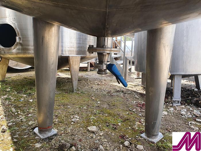 Bailie Engineering 2,000 Litre Stainless Steel 316 Mix Tank