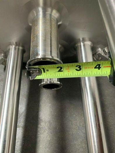 Used Cuno 7ZWB2 316L Stainless Steel Cartridge Filter Housing 150PSI @176°C