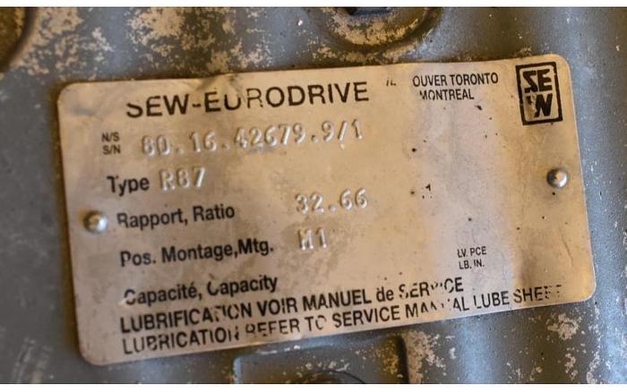 Used USED AASTED MIKROVERK CP CHOCOLATE GEAR PUMP, 3" X 3" INLET & OUTLET, CAST IRON