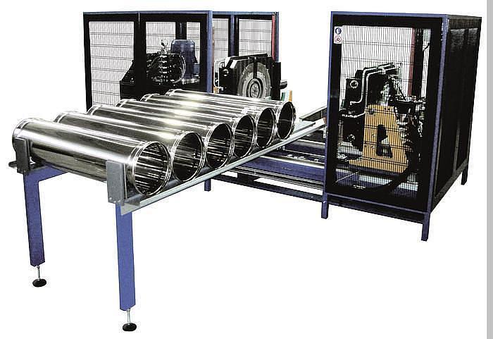 New F&P Cylindrical Metal Jacketing Machinery (New) #3783