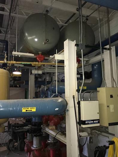 Used 165 HP Bryan Flexible Tube 50 PSI Steam Boiler 1988 Model RV550-W-FDG