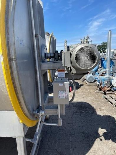 Used Fran Rica Stainless Steel Horizontal Tomato Pulp Storage Tank