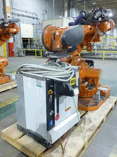 Used ABB IRB 7600 340/2.8 ROBOT WITH IRC5 CONTROLLER